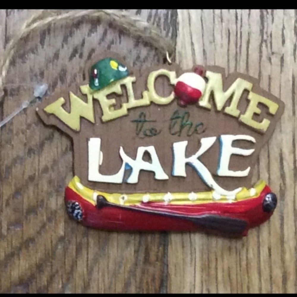 Welcome To The Lake WALL ART And MAGNET DECOR - Picture 8 of 9